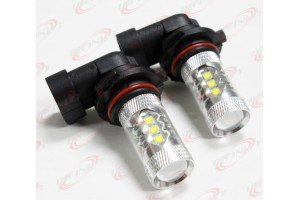 2x CREE White 9006 High Power LED 12V DRL Daytime Running Low Beam Accent